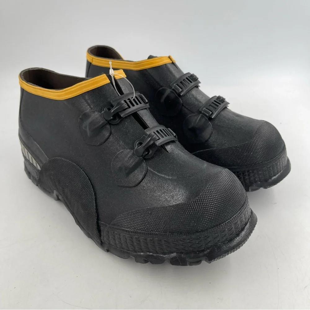 NEW! LaCrosse Men’s Black ZXT rubber overboots - Size 6